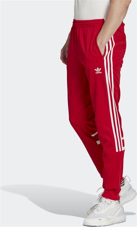 adidas broek heren rood|Adidas broek.